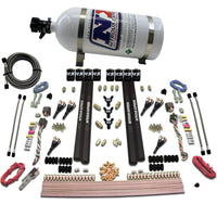 Thumbnail for Nitrous Express 6 Cyl SX2 Dual Stage Nozzle Nitrous Kit w/10lb Bottle