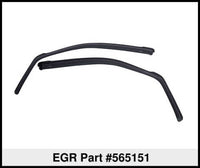 Thumbnail for EGR 07+ Jeep Wrangler (Fronts Only) In-Channel Window Visors - Set of 2