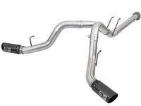 Thumbnail for aFe ATLAS 4in DPF-Back Alum Steel Exhaust System w/Black Tip 2017 Ford Diesel Trucks V8-6.7L (td)