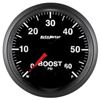 Thumbnail for Autometer Elite 52mm 0-60 PSI Boost Peak & Warn w/ Electronic Control Gauge