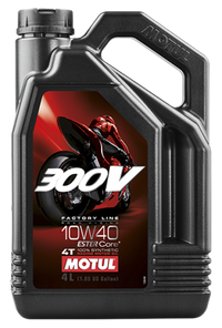 Thumbnail for Motul 4L Synthetic-ester 300V Factory Line Road Racing 10W40