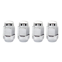 Thumbnail for McGard Hex Lug Nut (Cone Seat Bulge Style) 1/2-20 / 3/4 Hex / 1.45in. Length (4-pack) - Chrome