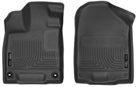 Thumbnail for Husky Liners 2017 Honda Ridgeline WeatherBeater Front Black Floor Liners