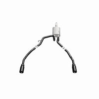 Thumbnail for Magnaflow 09-15 Dodge Ram 1500 V8 Dual Spilt Rear Exit Black Stainless C/B Perf Exhaust