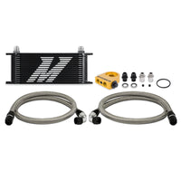 Thumbnail for Mishimoto Universal Thermostatic Oil Cooler Kit 16-Row Black