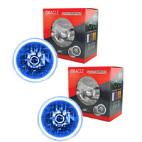 Thumbnail for Oracle Lighting 97-06 Jeep Wrangler TJ Pre-Assembled LED Halo Headlights SEE WARRANTY