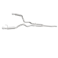 Thumbnail for MagnaFlow Cat-Back 15-16 Ford Mustang 2.3L L4 Competition SS 3in Dual Split Rear 4.5in Black Tips