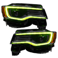 Thumbnail for Oracle 1421 Jeep Grand Cherokee Dynamic Headlight DRL Upgrade Kit  ColorSHIFT Dynamic SEE WARRANTY