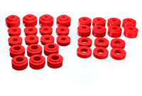 Thumbnail for Energy Suspension Gm Body Mount Set - Red
