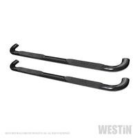Thumbnail for Westin 2019 Chevrolet Silverado/Sierra 1500 Crew Cab Platinum 4 Oval Nerf Step Bars - Black