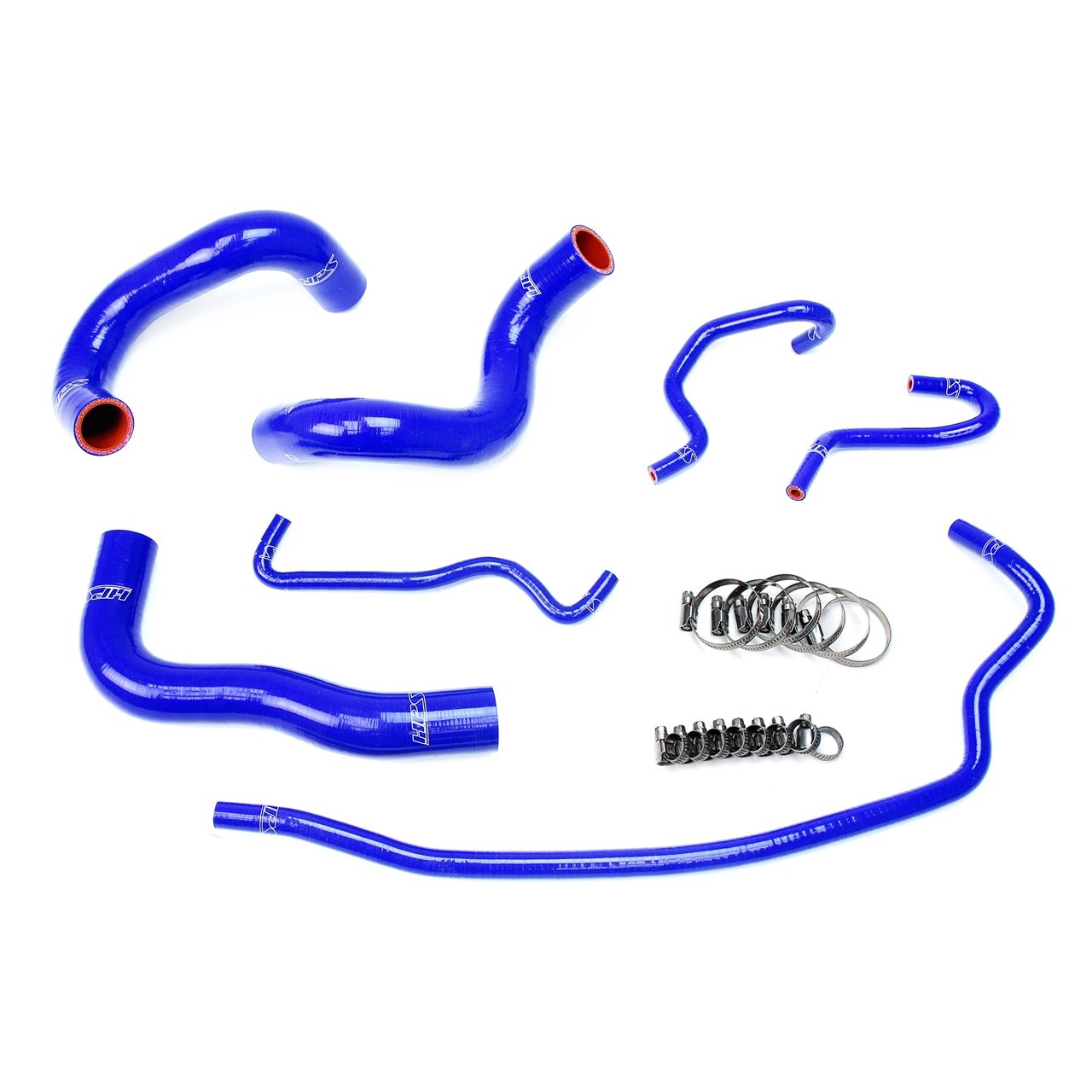 HPS Blue Reinforced Silicone Radiator Hose Kit Coolant for Toyota 14-18 Corolla 1.8L