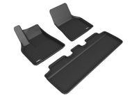 Thumbnail for 3D MAXpider 2020-2020 Tesla Model Y Kagu 1st Row Floormat - Black