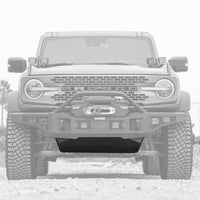 Thumbnail for Go Rhino 21-24 Ford Bronco (Excl. Sport) Rockline Front Bumper Lower Skid Plate