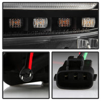 Thumbnail for Spyder 16-20 Toyota Tacoma Halogen Model Only High-Power LED Headlights - Black PRO-YD-TT16HALAP-BK