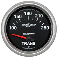 Thumbnail for Autometer Sport-Comp II 66.7mm 100-250 Deg F Transmission Electric Temperature Gauge