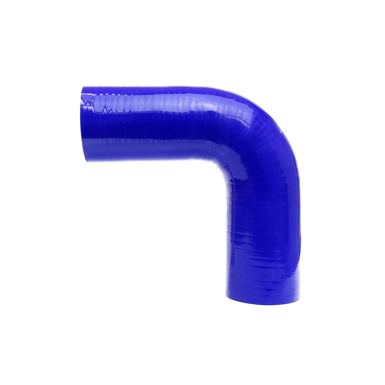 HPS 1.75" ID High Temp 4-ply Reinforced Silicone 90 Degree Elbow Coupler Hose Blue (45mm ID)