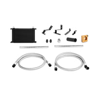 Thumbnail for Mishimoto 2016+ Chevrolet Camaro 2.0t Thermostatic Oil Cooler Kit Black