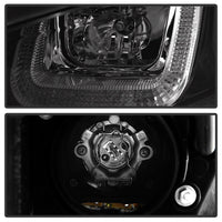 Thumbnail for Spyder Volkswagen Golf VII 14-16 Projector Headlights DRL LED Red Stripe Blk PRO-YD-VG15-RED-DRL-BK