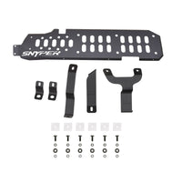 Thumbnail for Westin/Snyper 07-17 Jeep Wrangler Unlimited Gas Tank Skid Plate - Textured Black