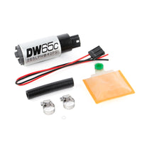 Thumbnail for DeatschWerks 265 LPH DW65C Series Compact Fuel Pump w/o Mounting Clips (w/ Universal Install Kit)