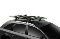 Thumbnail for Thule SnowPack L Ski/Snowboard Rack (Up to 6 Pair Skis/4 Snowboards) - Black/Silver