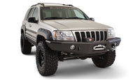 Thumbnail for Bushwacker 99-04 Jeep Grand Cherokee Cutout Style Flares 4pc - Black
