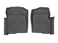 Thumbnail for WeatherTech 2010 Ford F-150 Front FloorLiner HP - Black