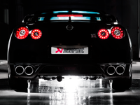 Thumbnail for Akrapovic 08-17 Nissan GT-R Slip-On Line (Titanium) (Req. Tips)