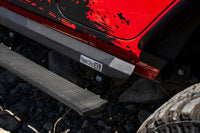 Thumbnail for AMP Research 18-24 Jeep Wrangler JL 2DR PowerStep XL - Black (Incl OEM Style Illumination)