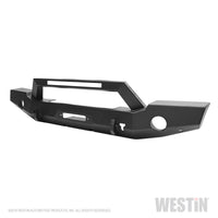 Thumbnail for Westin 18-20 Jeep Wrangler WJ2 Full Width Front Bumper w/LED Light Bar Mount Textured Black