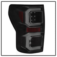 Thumbnail for Spyder 07-13 Toyota Tundra V2 Light Bar LED Tail Lights - Smoke ALT-YD-TTU07V2-LB-BSM