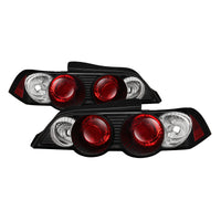 Thumbnail for Spyder Acura RSX 02-04 Euro Style Tail Lights Black ALT-YD-ARSX02-BK