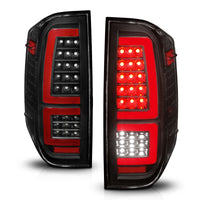 Thumbnail for ANZO 2014-2021 Toyota Tundra LED Taillights Black Housing/Clear Lens
