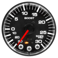 Thumbnail for Autometer Spek-Pro 52.4mm 30inHG-30PSI Digital Stepper Motor Vac/Boost Gauge