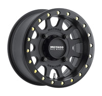 Thumbnail for Method MR401 UTV Beadlock 15x7 / 4+3/13mm Offset / 4x156 / 132mm CB Matte Black Wheel