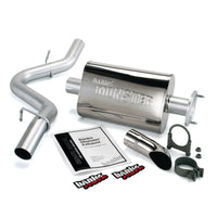 Thumbnail for Banks Power 91-95 Jeep 4.0L Wrangler Monster Exhaust System - SS Single Exhaust w/ Chrome Tip