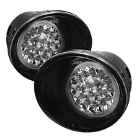 Thumbnail for Spyder Nissan Titan 04-12/Nissan Armada 04-12 LED Fog Lights w/Switch Clear FL-LED-NT04-C