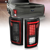 Thumbnail for ANZO 15-17 Ford F-150 LED Taillights - Smoke