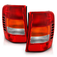 Thumbnail for ANZO 1999-2004 Jeep Grand Cherokee Taillight Red/Clear Lens (OE Replacement)