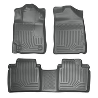 Thumbnail for Husky Liners 07-11 Toyota Camry (All) WeatherBeater Combo Gray Floor Liners (One Piece for 2nd Row)