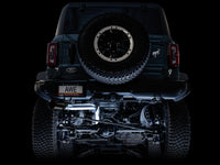 Thumbnail for AWE Tuning 2021+ Ford Bronco 0FG Single Rear Exit Exhaust w/Diamond Black Tip & Bash Guard