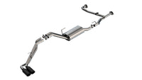 Thumbnail for Borla 22-23 Nissan Frontier 3.8L V6 2WD/4WD AT S-Type Catback Exhaust - Black Chrome Tips