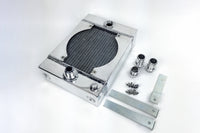 Thumbnail for CSF Universal Drag Race / Tuck Radiator w/9in Spal Fan - 10.5in H x 10in L x 3.6in W