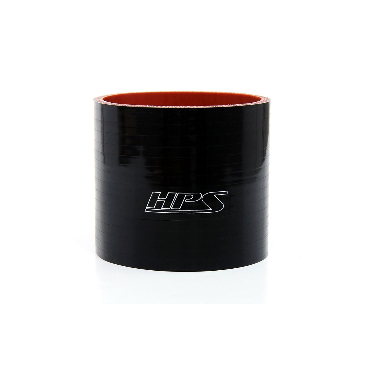 HPS 2.75" ID , 6" Long High Temp 4-ply Reinforced Silicone Straight Coupler Hose Black (70mm ID , 152mm Length)