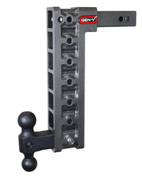 Thumbnail for Gen-Y Mega Duty 2in Shank 15in Drop 10K Hitch w/Dual-Ball (Use w/Stabilizer Kit GH-0100)