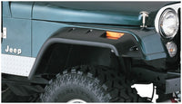 Thumbnail for Bushwacker 59-83 Jeep CJ5 Cutout Style Flares 2pc - Black