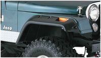 Thumbnail for Bushwacker 59-83 Jeep CJ5 Cutout Style Flares 4pc - Black