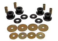 Thumbnail for Energy Suspension 90-94 Mitsubishi Eclipse AWD Black Sub-Frame Bushing Set