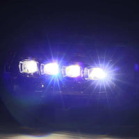 Thumbnail for AlphaRex 10-13 Toyota 4Runner NOVA LED Proj Headlights Plank Style Alpha Black w/Seq Signal/DRL