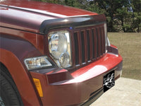 Thumbnail for Stampede 2008-2014 Jeep Liberty Vigilante Premium Hood Protector - Smoke